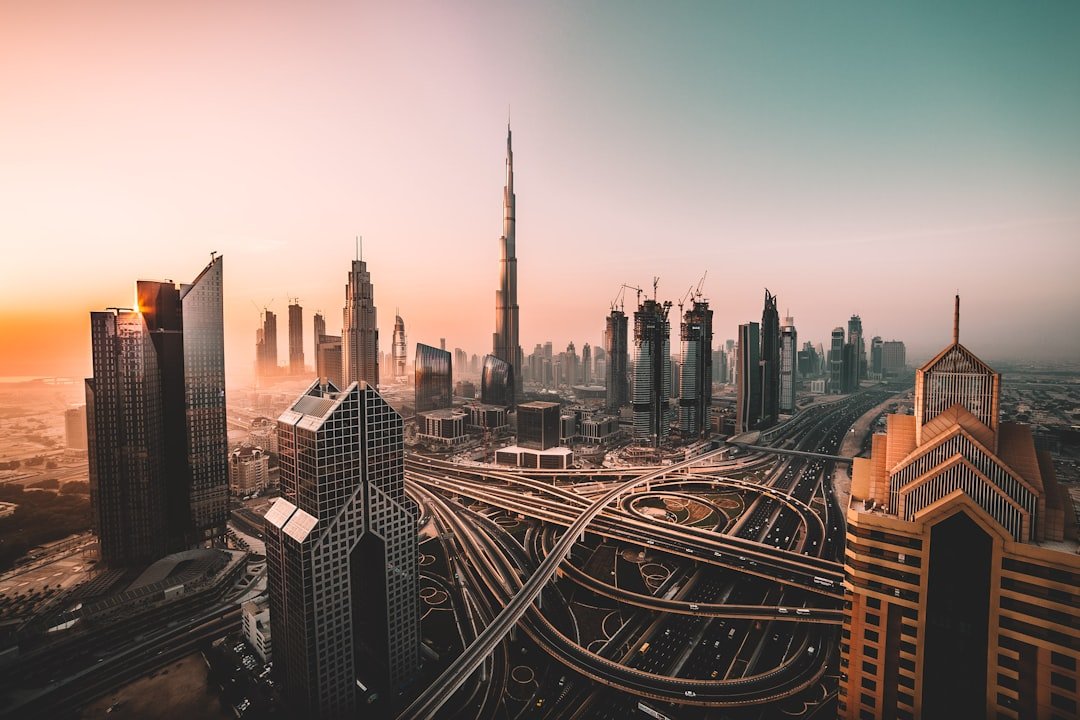 Dubai skyline UAE business hub