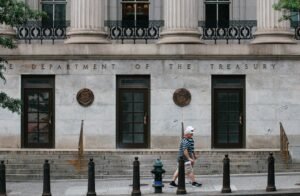 US financial regulation building representing SEC and CFTC crypto framework